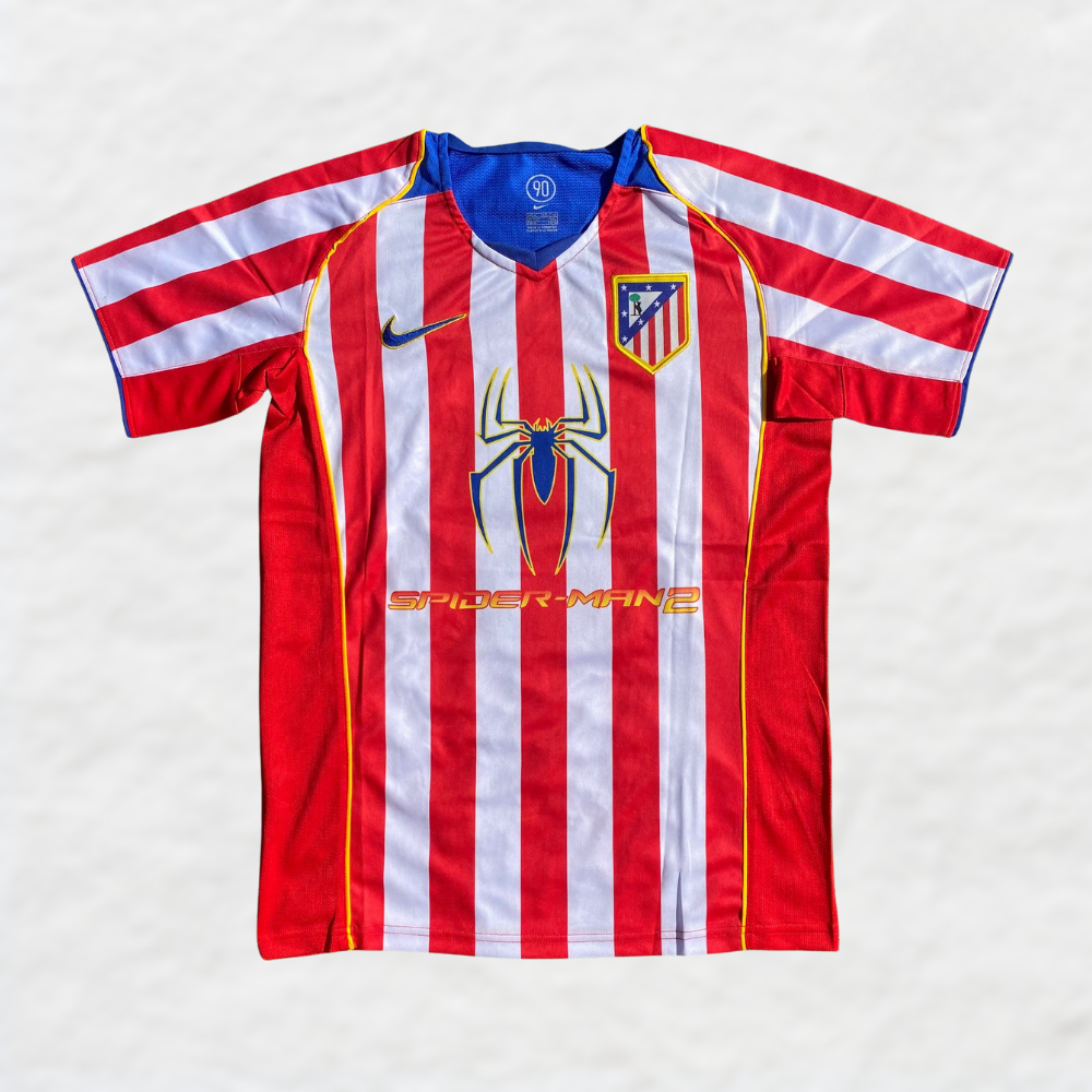ATLETICO MADRID 2004/05 HOME RETRO SHIRT
