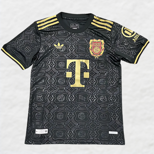 BAYERN MUNICH 2024/25 '125TH ANNIVERSARY BLACK' SPECIAL EDITION SHIRT