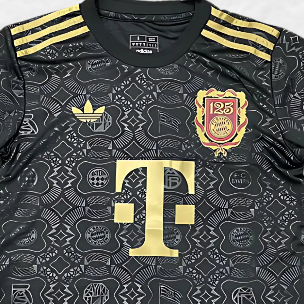 BAYERN MUNICH 2024/25 '125TH ANNIVERSARY BLACK' SPECIAL EDITION SHIRT