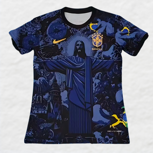 BRAZIL 2024/25 BLUE 'CHRIST THE REDEEMER' SPECIAL EDITION SHIRT