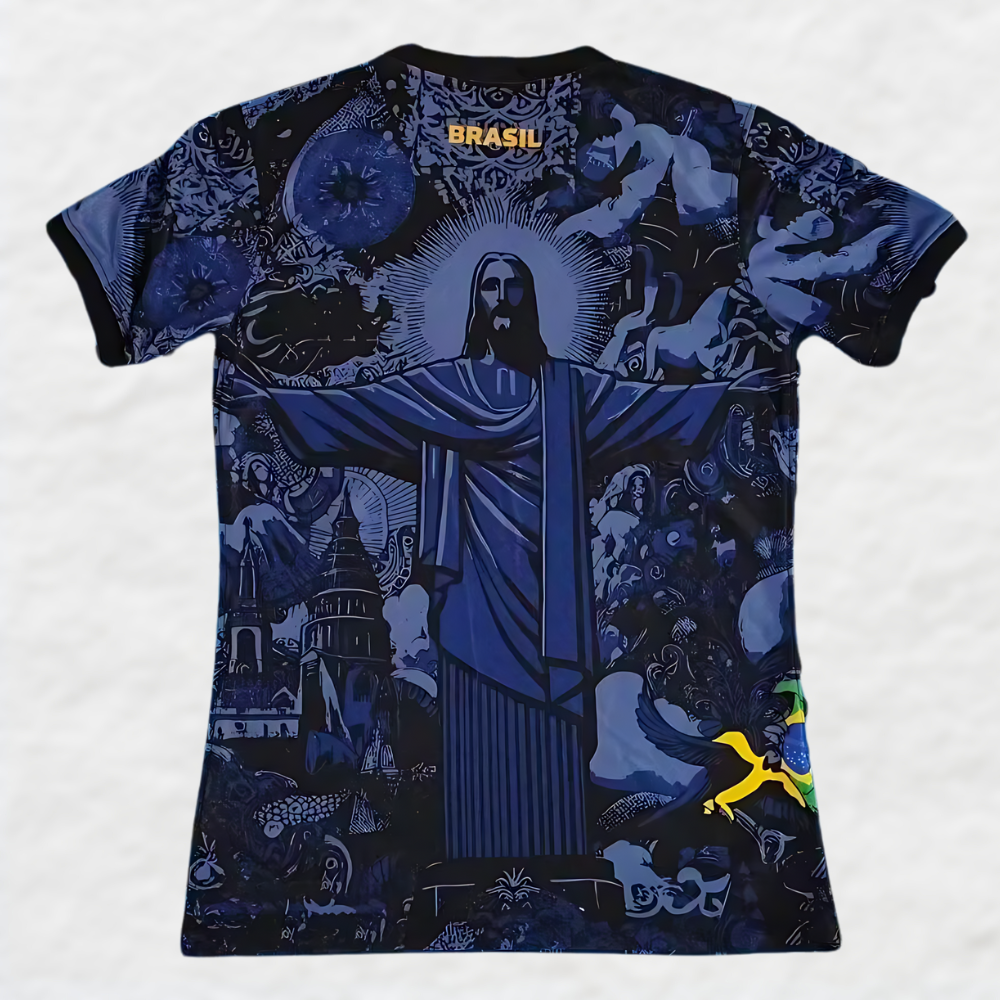 BRAZIL 2024/25 BLUE 'CHRIST THE REDEEMER' SPECIAL EDITION SHIRT
