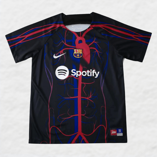 BARCELONA X PATTA 2023/24 'CULERS DEL MON' TRAINING SHIRT