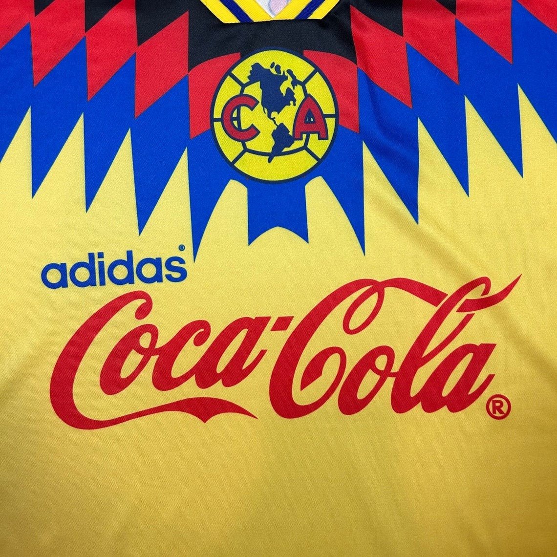 CLUB AMERICA 1995/98 HOME 'SOL' RETRO SHIRT