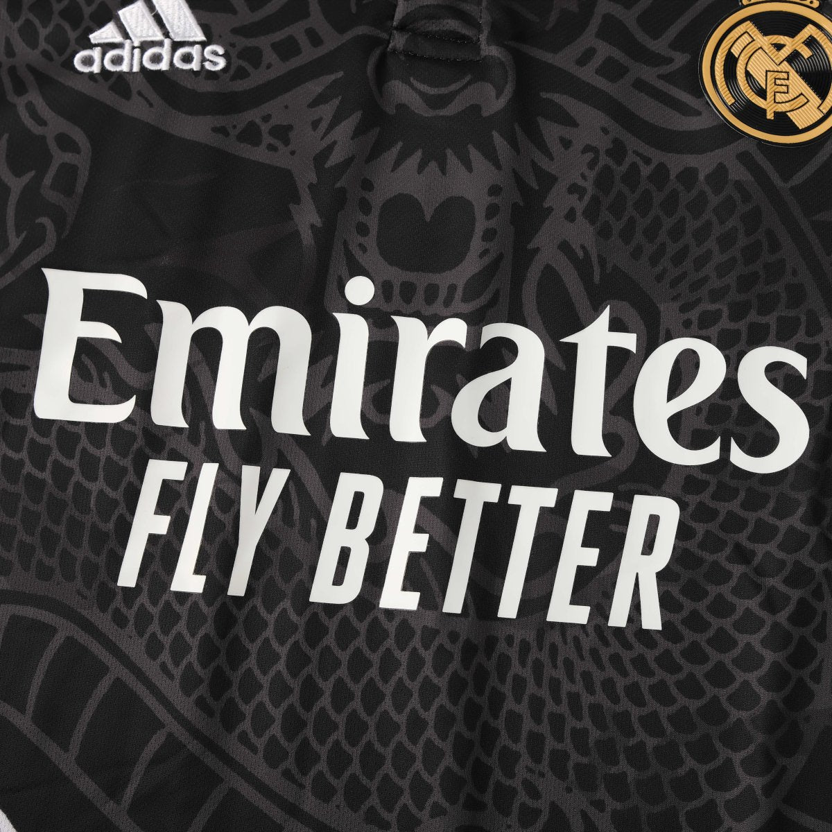 REAL MADRID 2023/24 'DRAGON' SPECIAL EDITION (BLACK) SHIRT
