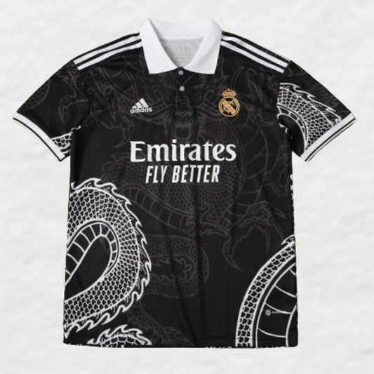 REAL MADRID 2023/24 'DRAGON' SPECIAL EDITION (BLACK) SHIRT